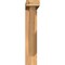 Ekena Millwork Traditional Block Smooth Bracket w/ Offset Brace, Western Red Cedar, 3 1/2"W x 18"D x 18"H BKT0402X18X18TRA05SWR - alternate 3